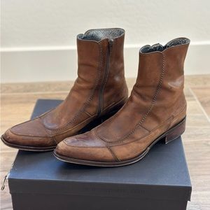 Rock and Republic Mens Boots Size 40 EU (Fits size 8.5- 9 US) Used with box